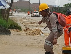 Banjir Terjang Kawasan Industri di Halmahera Tengah