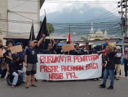 Penataan Kawasan Pasar di Ternate Diprotes, Kantor Disperindag Jadi Sasaran