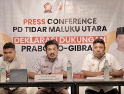 PD Tidar Malut Deklarasi Gibran Rakabuming Jadi Cawapres Prabowo 