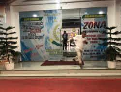 Usai Diperiksa Jaksa, Sekretaris BPBD Halsel Lari Hindari Wartawan