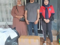 Skuad England Malut Salurkan Bantuan Sosial ke Korban Kebakaran di Bastiong Karance