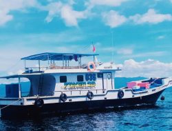 Muat 15 Orang, KM Mina Maritim Alami Kebakaran di Perairan Halsel