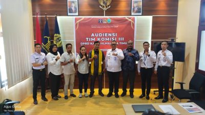 Imigrasi Tobelo Terima Kunjungan dan Audiensi Komisi III DPRD Haltim