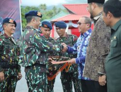 HUT Korps Brimob Polri, Wali Kota Ternate Terima Penghargaan dari Kapolda