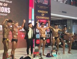 Wakili Ternate, Ajudan Kajati Maluku Utara Juara 3 Men’s Sport Model di Manado