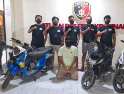 Curi 4 Sepeda Motor, Seorang Pemuda di Ternate Diringkus Polisi