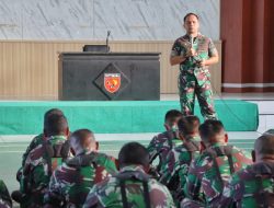 Anggota TNI di Halmahera Utara Kompak Jaga Keamanan Pemilu 2024