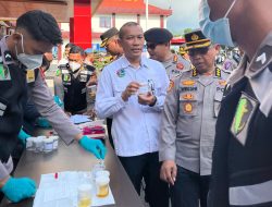 Pejabat Utama Polda Maluku Utara hingga Kapolres Jajaran Dites Urine