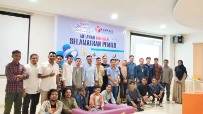FGD Cek Fakta AMSI Malut Ajak Anak Muda Perangi Hoaks Pemilu