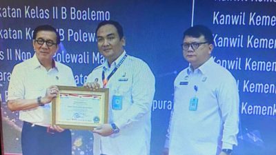 Pertama di Malut, Rutan Ternate Raih Predikat WBK