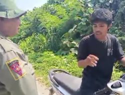 Viral Anggota Satpol PP di Halmahera Tengah Tampar Pengendara Gegara Sampah
