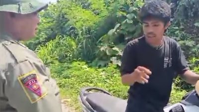 Viral Anggota Satpol PP di Halmahera Tengah Tampar Pengendara Gegara Sampah