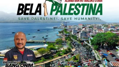 Besok 3 Desember, Aksi Bela Palestina Menggema di Maluku Utara