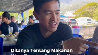 Coba Gohu Ikan di Ternate, Kaesang: Kayak Masakan Jepang