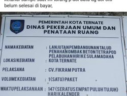 Diduga Belum Lunasi Upah Material Pelabuhan Hiri, Ini Tanggapan CV Fikram Putra