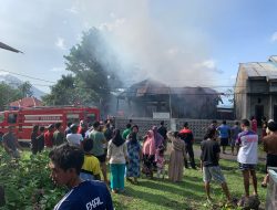 Rumah Ketua Koperasi Mutiara di Ternate Terbakar, Satu Orang Mengalami Luka