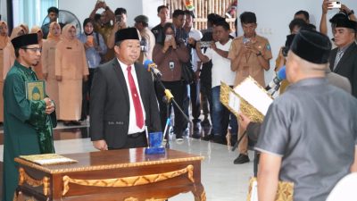 Rizal Marsaoly Resmi Jabat Sekda Kota Ternate 