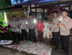 Bawa Ratusan Kantong Miras, 2 Warga Halmahera Utara Diamankan Polisi