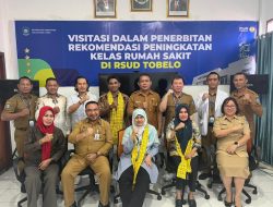 Terima Kunjungan Tim Visitasi, RSUD Tobelo Target Menuju Tipe B