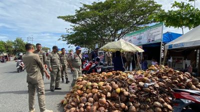 Tertibkan Pedagang yang Jualan di Trotoar, Kasatpol PP Ternate: Estetika Kota Harus Dijaga