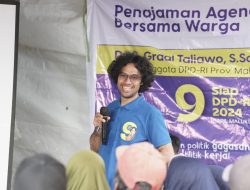 Keliling Pulau Mandioli, Graal Terkesan dengan Keindahan Laut hingga Antusias Warga