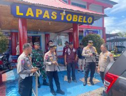 TNI-Polri Pantau Langsung Pemungutan Suara di TPS Khusus Lapas Tobelo