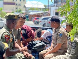 Satpol PP Ternate Amankan 12 Siswa yang Nongkrong saat Jam Belajar