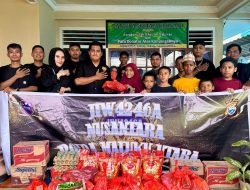 6 Tahun Pengabdian, JIW4246A Nusantara Polda Malut Berbagi Sembako di 2 Panti Asuhan