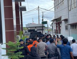 4 Terdakwa Jalani Sidang, PN Ternate Dijaga Ketat Anggota Brimob