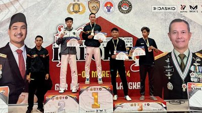 Bripda Rafly, Anggota Brimob Polda Malut Juara 3 Taekwondo di Ajang Kapolri Cup