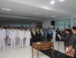 Ratusan Pejabat Eselon III dan IV Resmi Dilantik Sekda Ternate