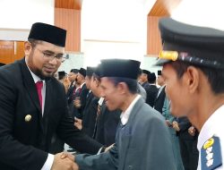 Setelah Dilantik, Camat Garut, Halmahera Selatan Langsung Awasi Penggunaan DD di 12 Desa