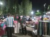 Jelang Idulfitri, Dagangan Pakaian di Taman Kota Daruba Mulai Ramai Pembeli