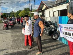 Gandeng OKP dan Cipayung Plus, Polres Sula Bagi-bagi Takjil Ramadan