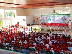 HUT ke-15 Pulau Morotai, Puluhan Anak Yatim Terima Santunan