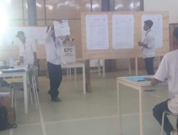 Kaban Kesbangpol Pantau Pelaksanaan PSU di TPS Khusus NHM