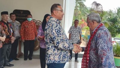 Sekda Halut Sambut Kunjungan Inspektur Utama BKKBN