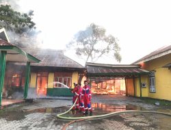 Bangunan Peninggalan Belanda di Halmahera Selatan Alami Kebakaran