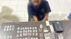 Polisi Ringkus Seorang Pemuda di Ternate saat Hendak Edarkan 56 Saset Narkoba