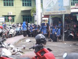 Foto: Puluhan ASN Pilih Nyantai Saat Upacara HUT Kota Ternate ke-25