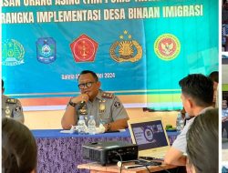 Imigrasi Tobelo Gelar Rakor Timpora Tingkat Kecamatan di Galela Utara Halut