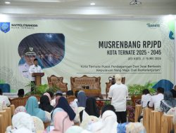 Musrembang RPJPD Kota Ternate Tahun 2025-2045 Resmi Digelar