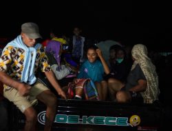 Gunung Api Ibu Kembali Erupsi, Warga di 7 Desa Dievakuasi