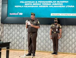 Jaksa Agung Ganti Posisi Jabatan Kajati Maluku Utara