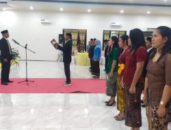 51 Panwaslu Kecamatan di Halmahera Utara Resmi Dilantik
