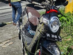Campuran Semen Truk Molen Milik PT Devesna Utama Tertumpah di Jalan, 2 Pengendara Jadi Korban