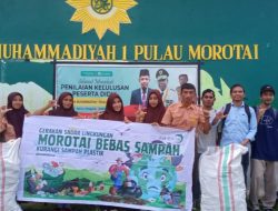 “Bisa Goes To School” Jadi Upaya Edukasi Pelajar Morotai Menjaga Lingkungan