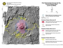 Update Aktivitas Gunung Ibu Halmahera Barat: Masih Level Awas, Warga Diimbau Tetap Waspada