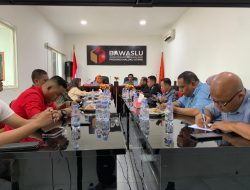 Bawaslu dan KPU Malut Mulai Bahas Kesiapan Teknis PSU di TPS 08 Tabona