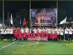 Buka Turnamen Mini Soccer Kapolda Cup II, Irjen Midi Tegaskan Bertanding Secara Sportif